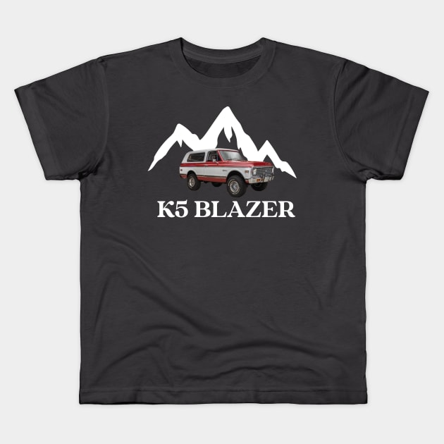 K5 BLAZER T-SHIRT Kids T-Shirt by Cult Classics